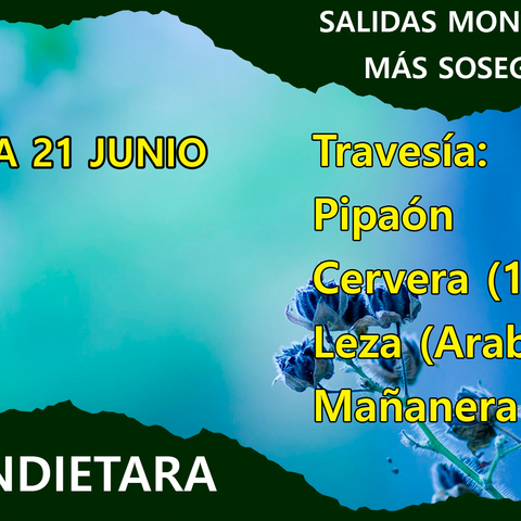 Mendietara-Pipaón – CERVERA – Leza (Araba) Mañanera